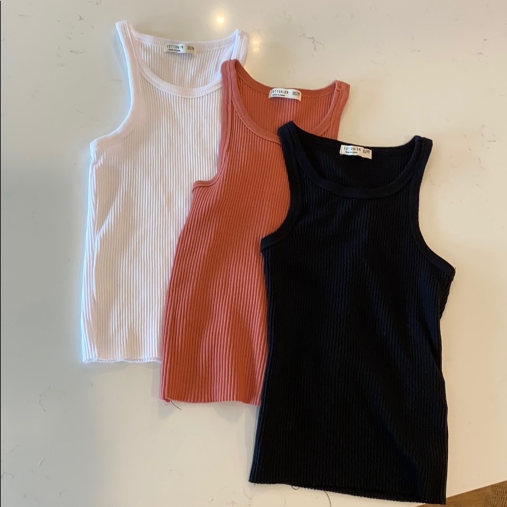 Never worn tanks!